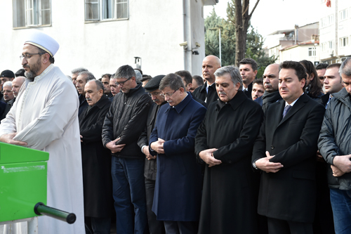11. Cumhurbaşkanı Abdullah Gül, Duran Ahmet Dinçer’in Cenaze Törenine Katıldı